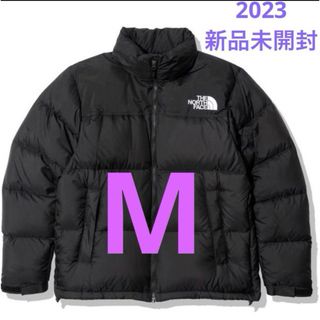 ザノースフェイス(THE NORTH FACE)の新品未開封　ノースフェイス　ヌプシジャケット2023 M 黒　ブラック(ダウンジャケット)