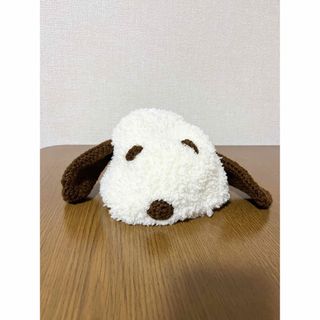 ハンドメイド 犬ニット帽子(帽子)