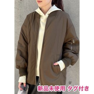 コムサイズム(COMME CA ISM)の【新品未使用・タグ付き】COMME CA ISM 中綿 ＭＡ－１ブルゾン(ブルゾン)