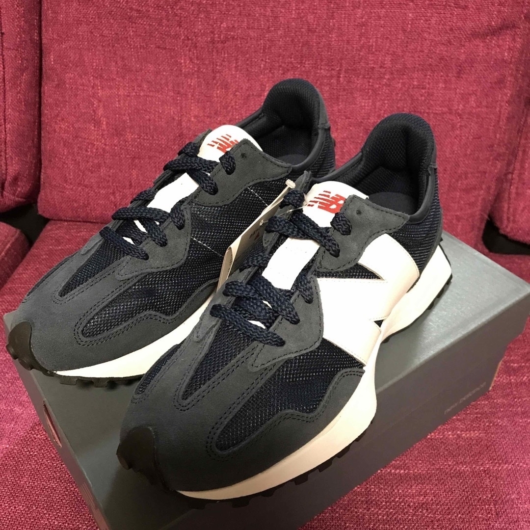 New Balance(ニューバランス)のニューバランススニーカーMS327CNW 25cm（未使用新品）NAVY レディースの靴/シューズ(スニーカー)の商品写真