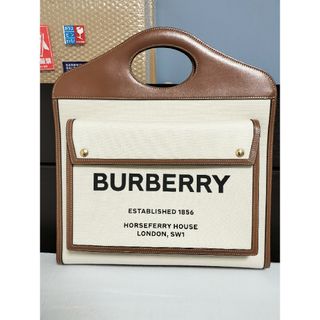 バーバリー(BURBERRY)の【美品】BURBERRY　バーバリー　ポケットバッグ大(ショルダーバッグ)