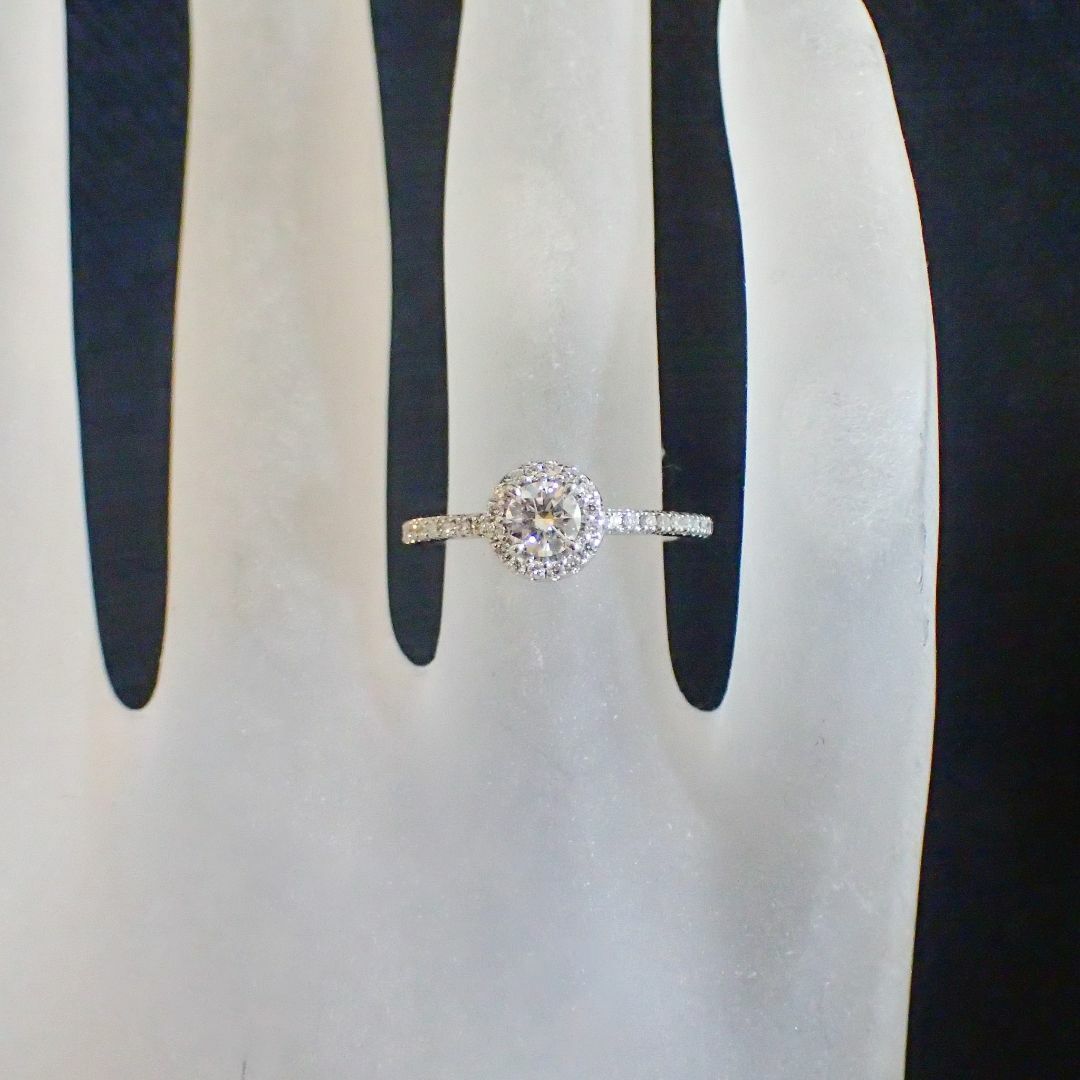 イノーヴェ Pt950 ダイヤ 0.258ct ciottolo リング レディースのアクセサリー(リング(指輪))の商品写真