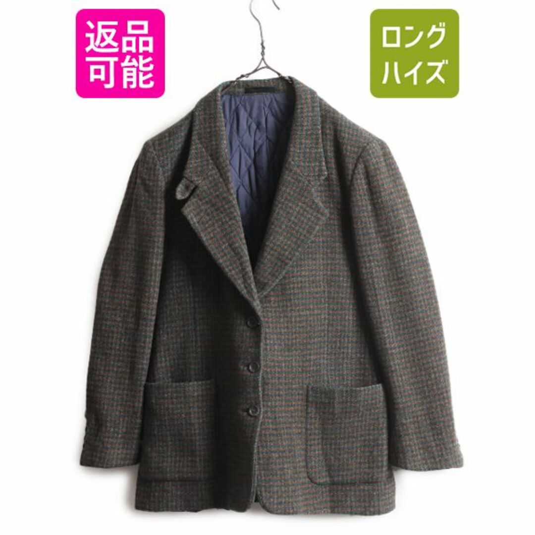 何でも揃う L.L.Bean - 80s USA製 エルエルビーン ツイード テーラード 女性用