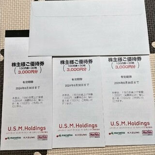 USMH 株主優待　3冊(ショッピング)