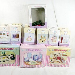 美品 エポック社 シルバニアファミリー ビッグベア先生のステディーセット 完品アニメ/ゲーム