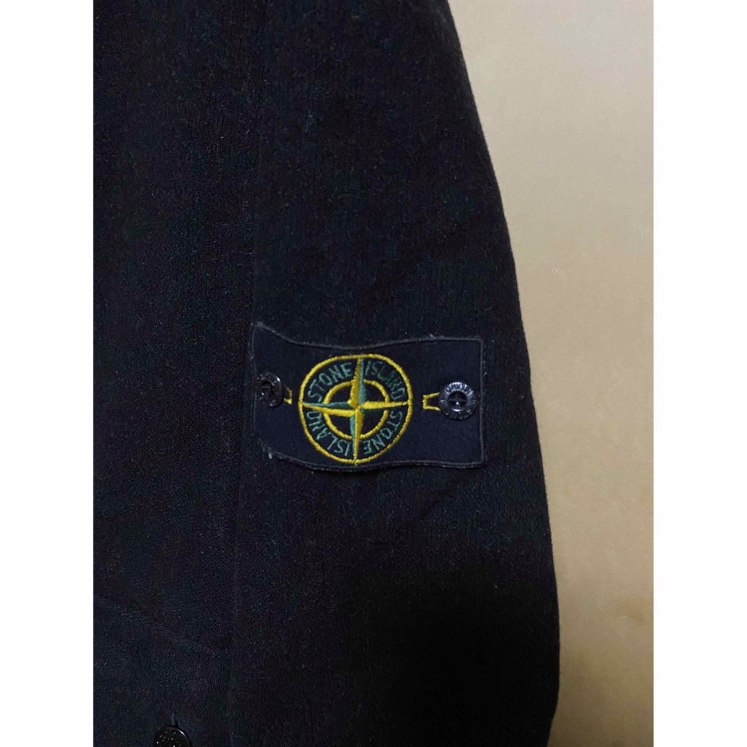 STONE ISLAND(ストーンアイランド)のSTONE ISLAND 02aw パイピングピーコート　00s メンズのジャケット/アウター(ピーコート)の商品写真