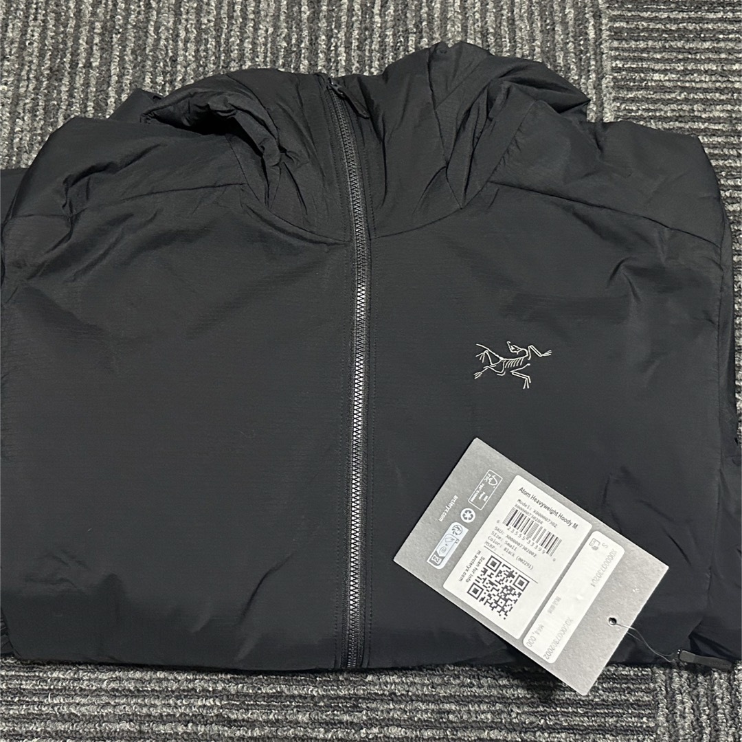 Arcteryx atom heavyweight hoody 黒　s サイズ