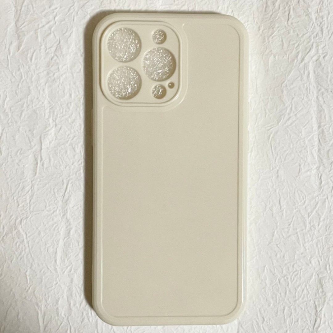 iPhoneケース iPhone13Pro スマホケース シンプル ベージュ スマホ/家電/カメラのスマホアクセサリー(iPhoneケース)の商品写真