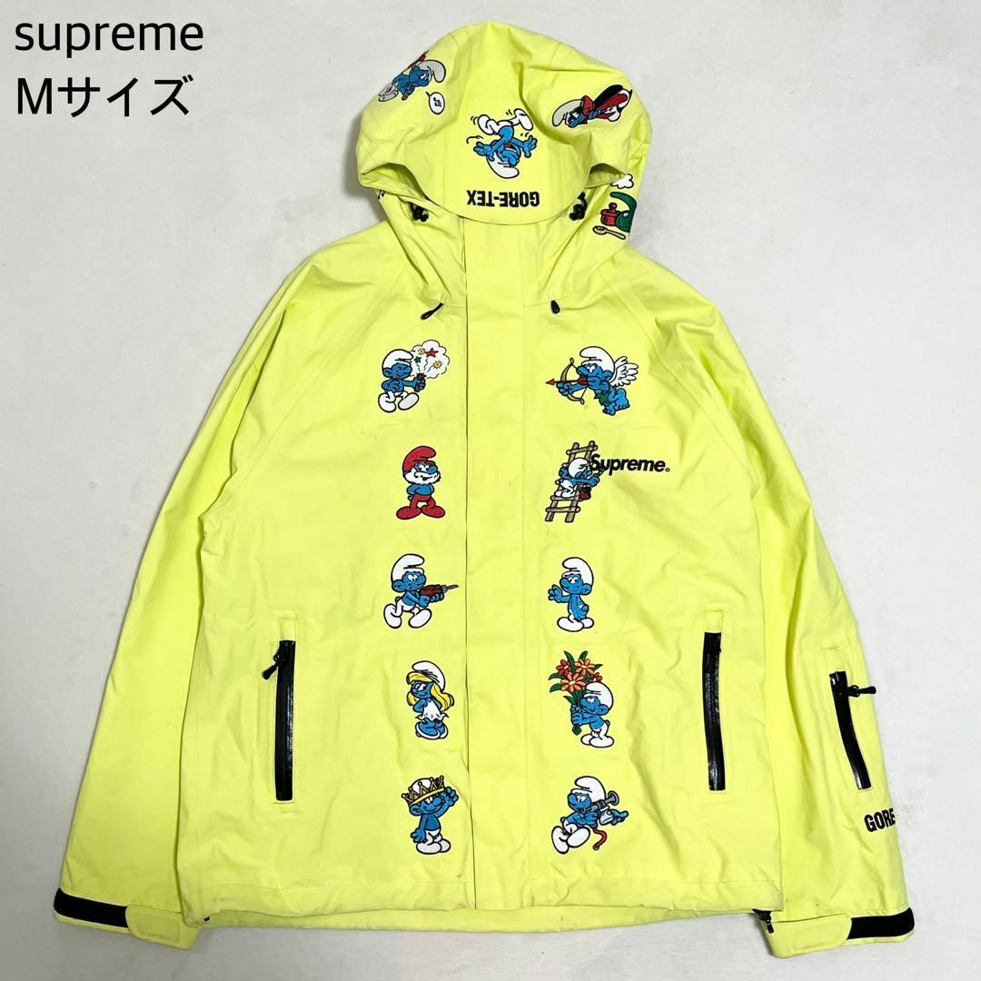 【20-21AW】Supreme x Smurfs Shell Jacketナイロンジャケット