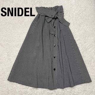 スナイデル(SNIDEL)の美品　スナイデル　ベアトレンチ　ベルト付き　2WAY　ワンピース　フレアスカート(ロングスカート)