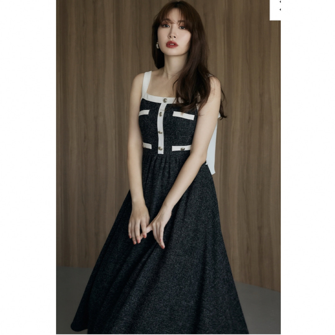 Verona Tweed Long Dress Verona Tweed Long Dress