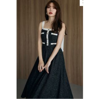 ハーリップトゥ(Her lip to)のVerona Tweed Long Dress(ロングワンピース/マキシワンピース)