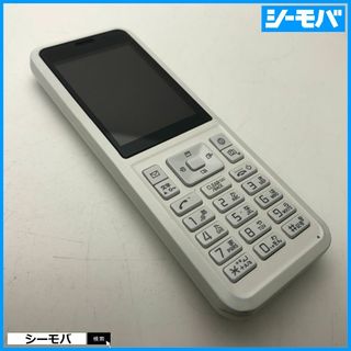 1175 SIMフリー softbank Simply B 701SI 中古 白(携帯電話本体)