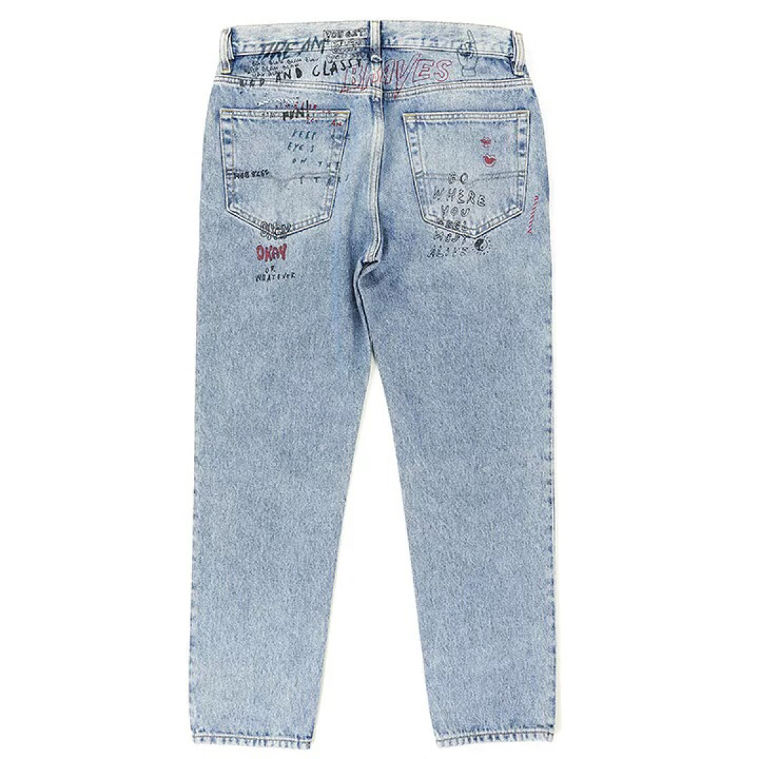 DIESEL(ディーゼル)のDIESEL デニムパンツ 29インチ　ヴィンテージウォッシュ加工  ブルー メンズのパンツ(デニム/ジーンズ)の商品写真