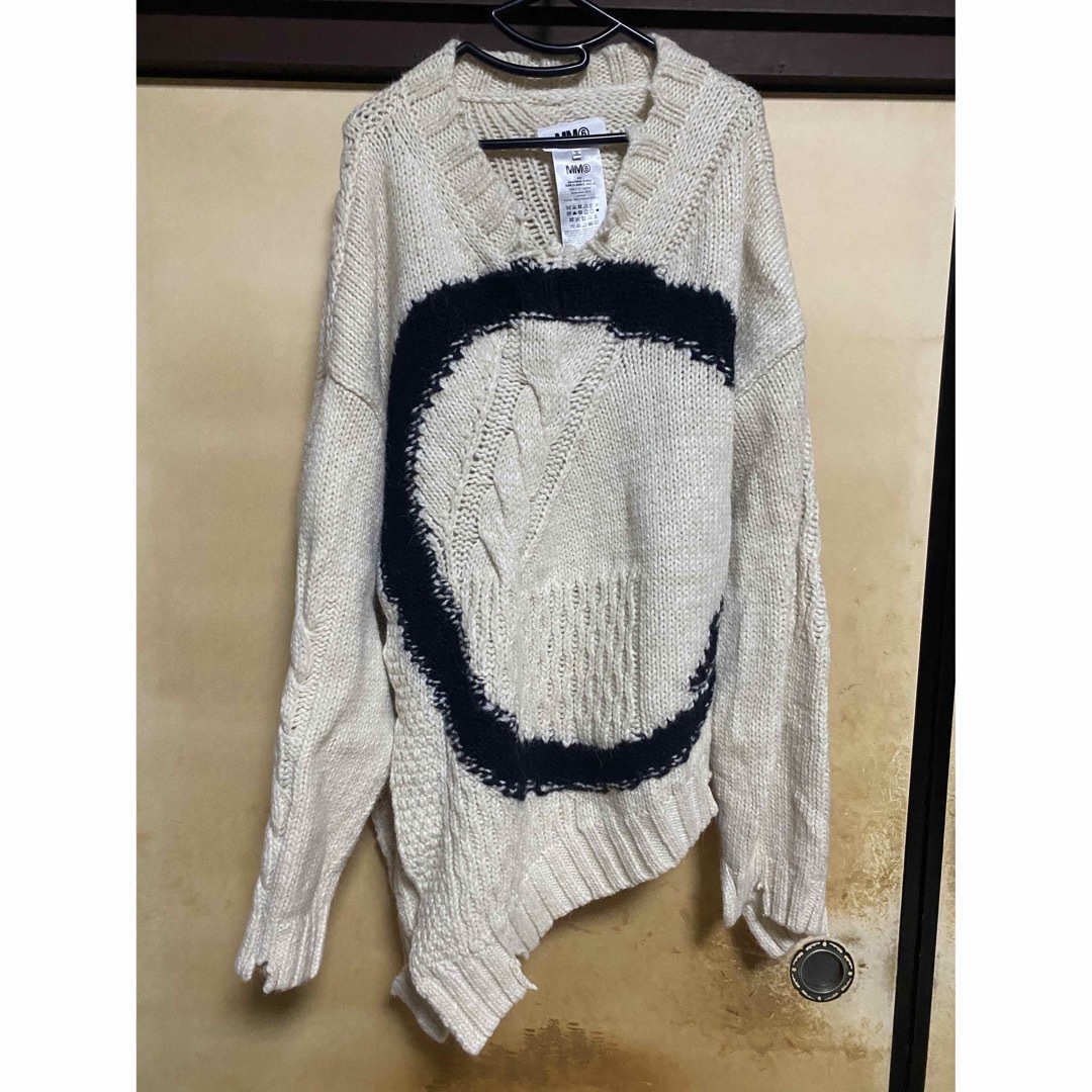 レディースMM6 Maison Margiela 22aw DISTRESSED KNIT