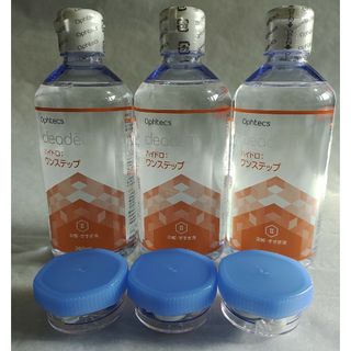 クリアデュー(クリアデュー)のクリアデュー　溶解・すすぎ液360ml×3本、専用レンズケース3個(日用品/生活雑貨)