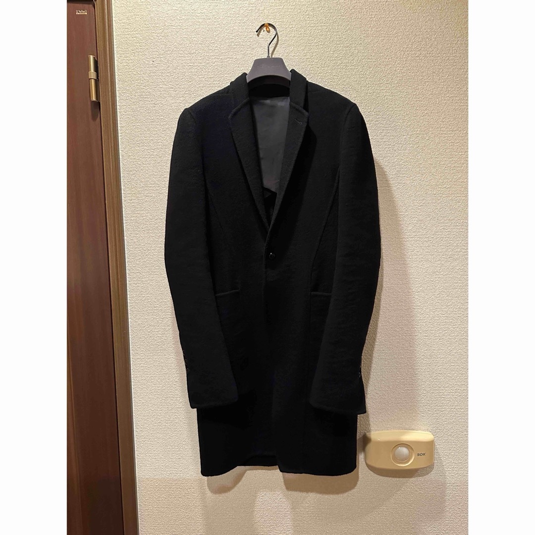 Rick Owens - Rick Owens cashmere coat 46 ブラックの通販 by Rick Owens - Rick Owens cashmere coat 46 ブラックの通販 by