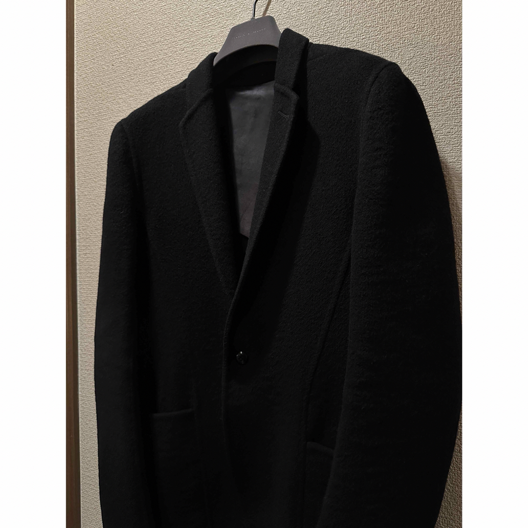 Rick Owens - Rick Owens cashmere coat 46 ブラックの通販 by Rick Owens - Rick Owens cashmere coat 46 ブラックの通販 by