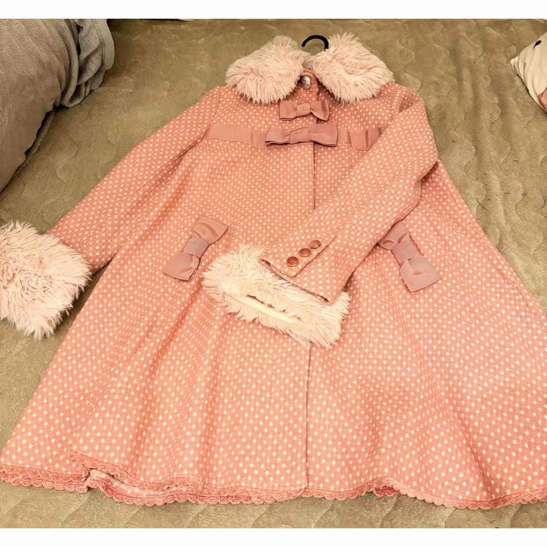 AngelicPretty コート ドットピンク アンジェリックプリティ AngelicPretty コート ドットピンク アンジェリックプリティ