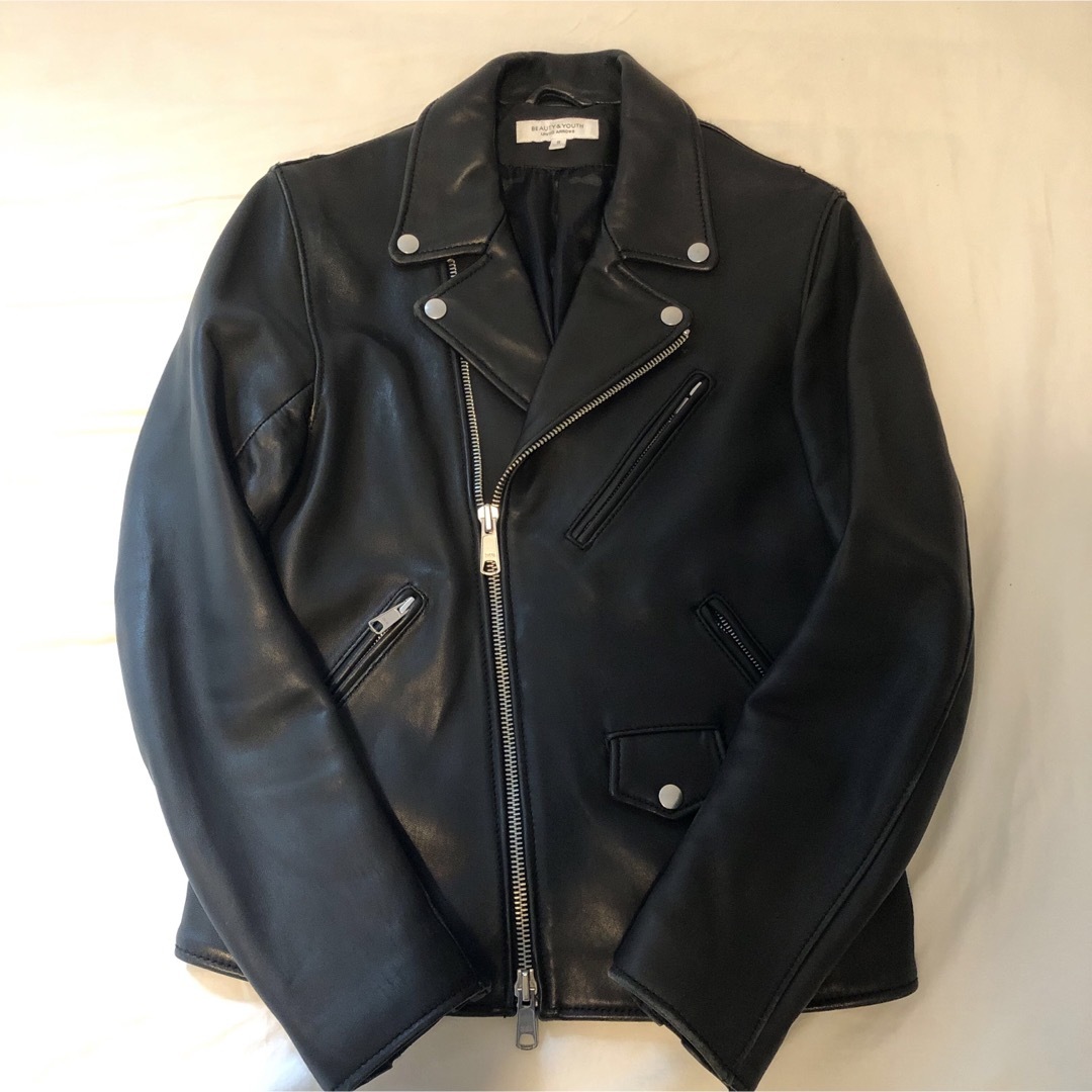 BEAUTY&YOUTH UNITED ARROWS - BY シープレザーダブルライダース BEAUTY&YOUTH UNITED ARROWS - BY シープレザーダブルライダース