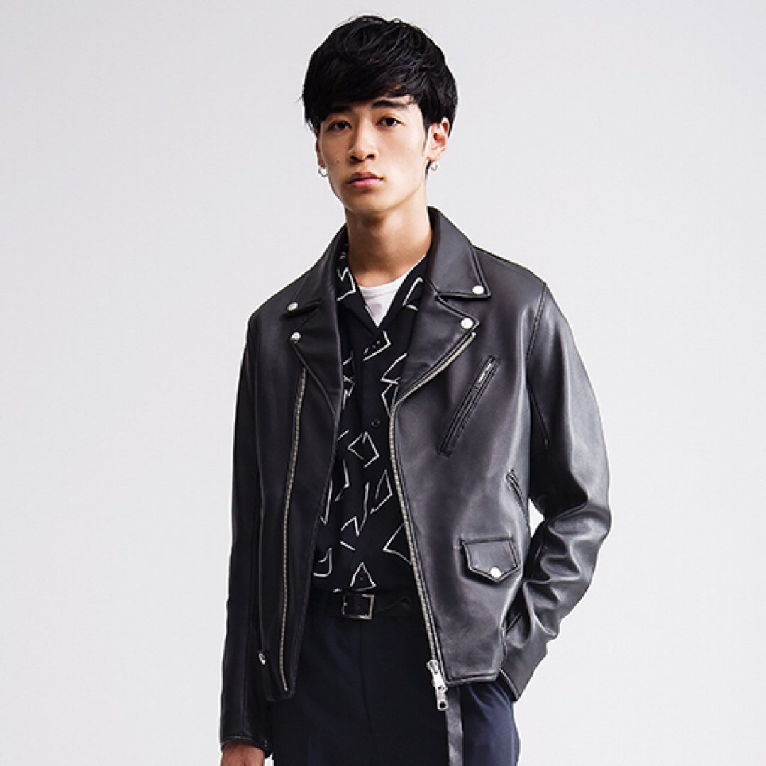 BEAUTY&YOUTH UNITED ARROWS - BY シープレザーダブルライダース BEAUTY&YOUTH UNITED ARROWS - BY シープレザーダブルライダース
