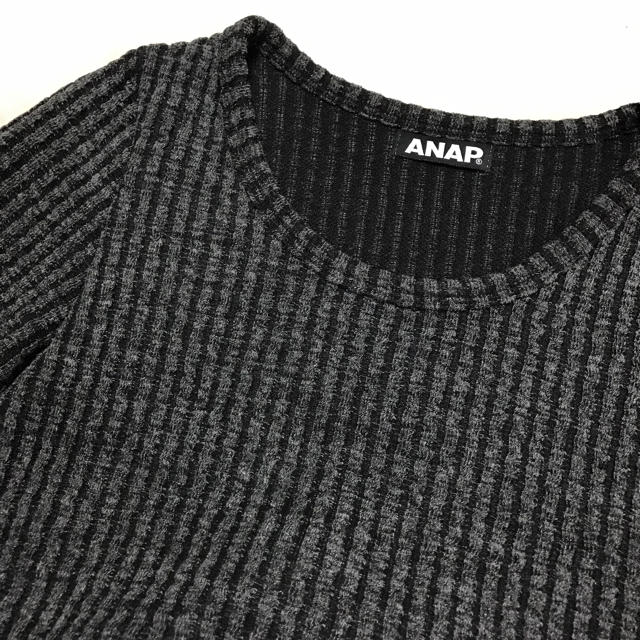 ANAP(アナップ)のリブワンピース レディースのワンピース(ひざ丈ワンピース)の商品写真