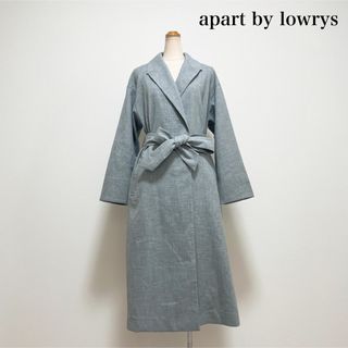 アパートバイローリーズ(apart by lowrys)のapart by lowrys TRPUガウンコート グレー 春秋(トレンチコート)