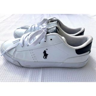 ポロラルフローレン(POLO RALPH LAUREN)のPOLO ラルフローレン スニーカー ネイビー 23.5cm(スニーカー)