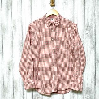 ユニクロ(UNIQLO)のユニクロ (M)　エクストラファインコットンブロードチェックシャツ(シャツ)