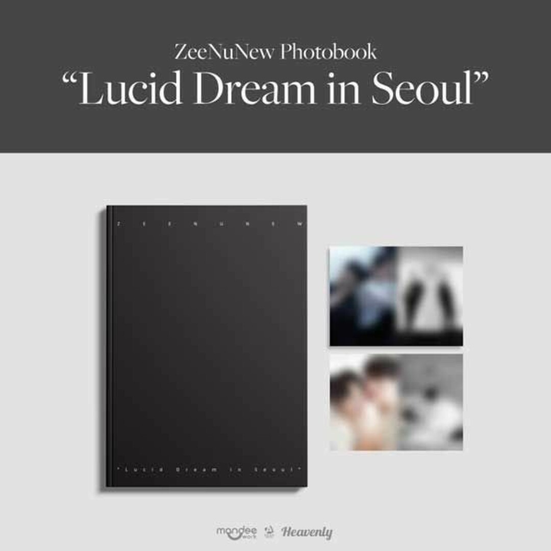 ZeeNuNew 写真集 Lucid Dream in Seoul エンタメ/ホビーの雑誌(アート/エンタメ/ホビー)の商品写真