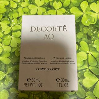 コスメデコルテ(COSME DECORTE)のコスメデコルテ　AQ ホワイトニング　ローション　エマルジョン　30ml(化粧水/ローション)