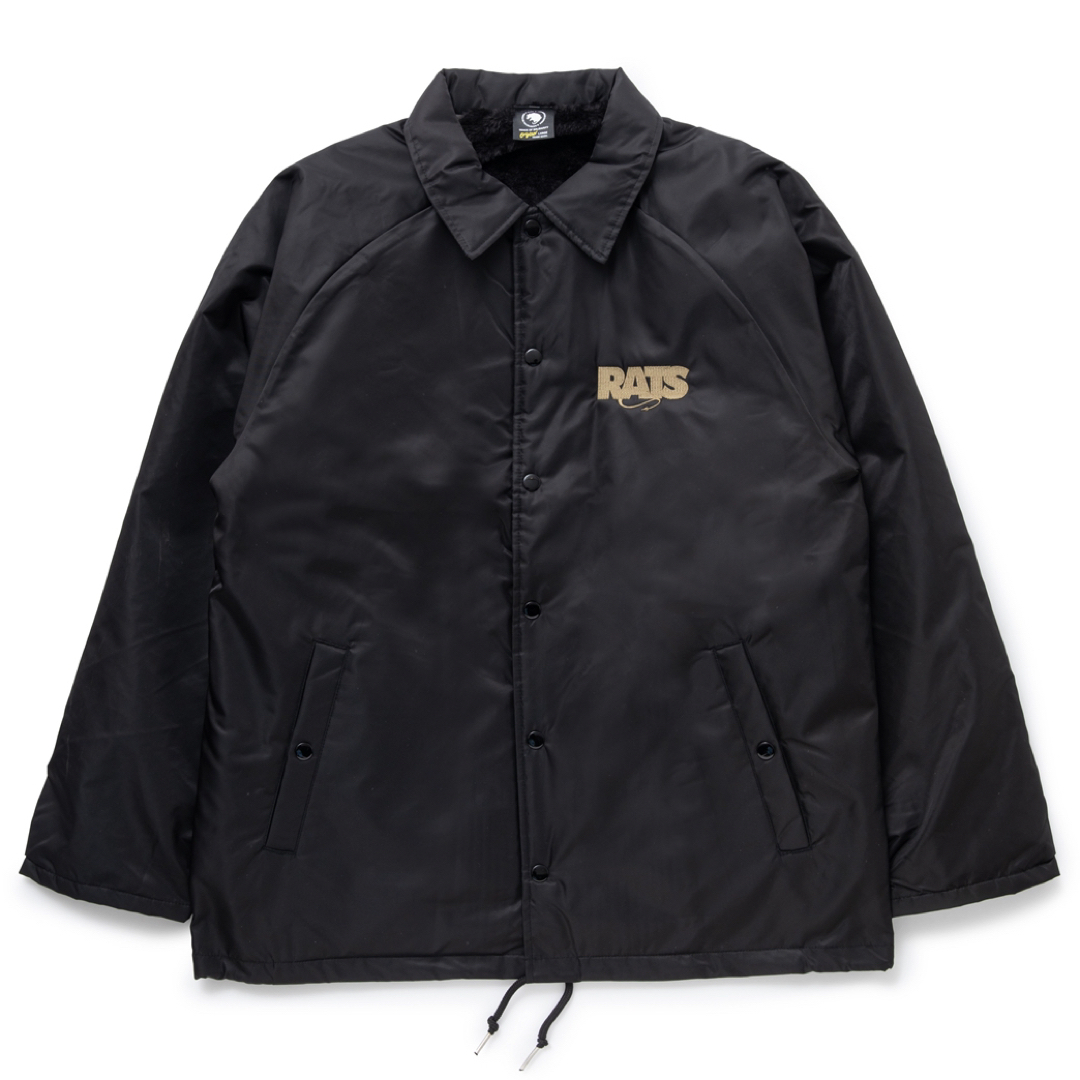 RATS(ラッツ)のMサイズ rats ボア コーチジャケット 黒×アッシュゴールド メンズのジャケット/アウター(その他)の商品写真