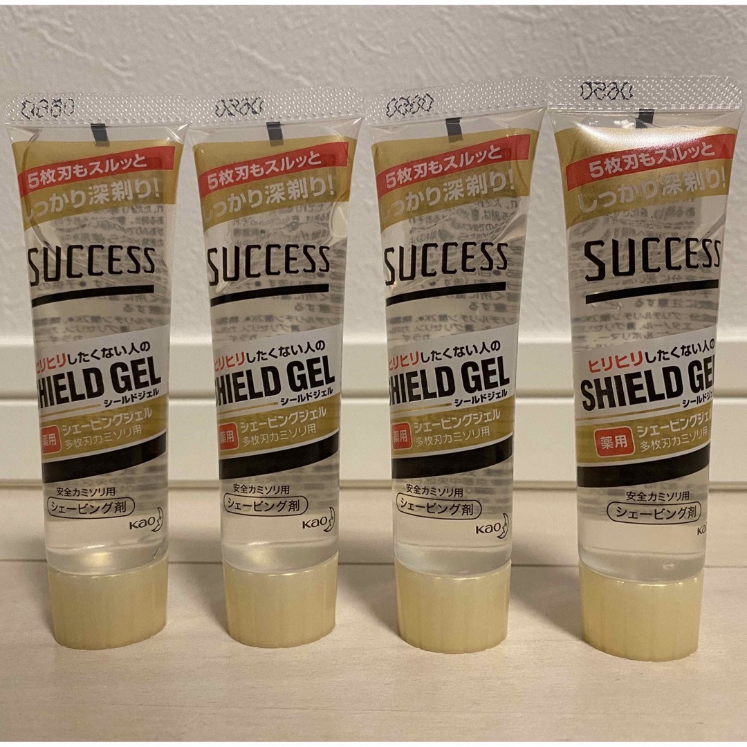 SUCCESS（KAO）(サクセス)のSUCCESS SHIELD GEL 薬用シェービングジェル コスメ/美容のシェービング(シェービングフォーム)の商品写真