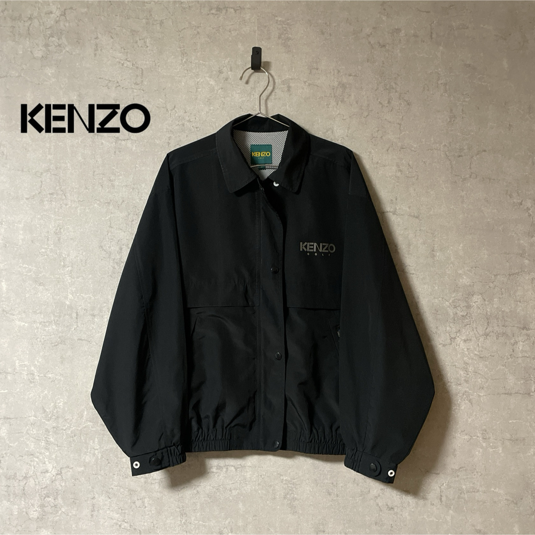 KENZO ケンゾー 90s ビンテージ ナイロンジャケット ブルゾン63着丈