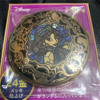 ディズニー(Disney)のディズニー　24金メッキ　金バッジ　マルチ2  アラジン　ジャスミン(バッジ/ピンバッジ)