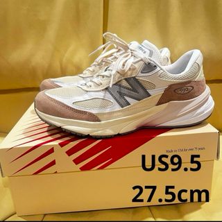 ニューバランス(New Balance)のnew balance 990V6 "Beige" 27.5cm M990SS6(スニーカー)