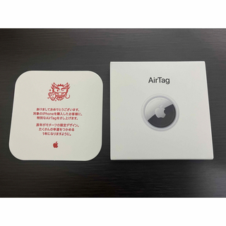 アップル(Apple)の【新品未開封】Apple  AirTag エアタグ 2024限定デザイン 辰(その他)