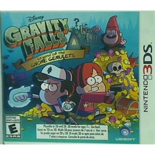 グラビティフォールズ 3DS Gravity Falls: Legend of the Gnome Gemulets Nintendo 3DS Standard Edition UbiSoft(その他)