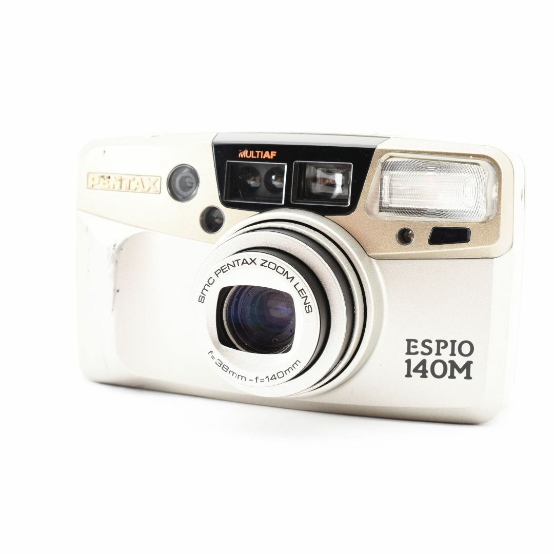 PENTAX(ペンタックス)のPentax Espio 140M 35mm コンパクトフィルムカメラ ゴールド スマホ/家電/カメラのカメラ(フィルムカメラ)の商品写真