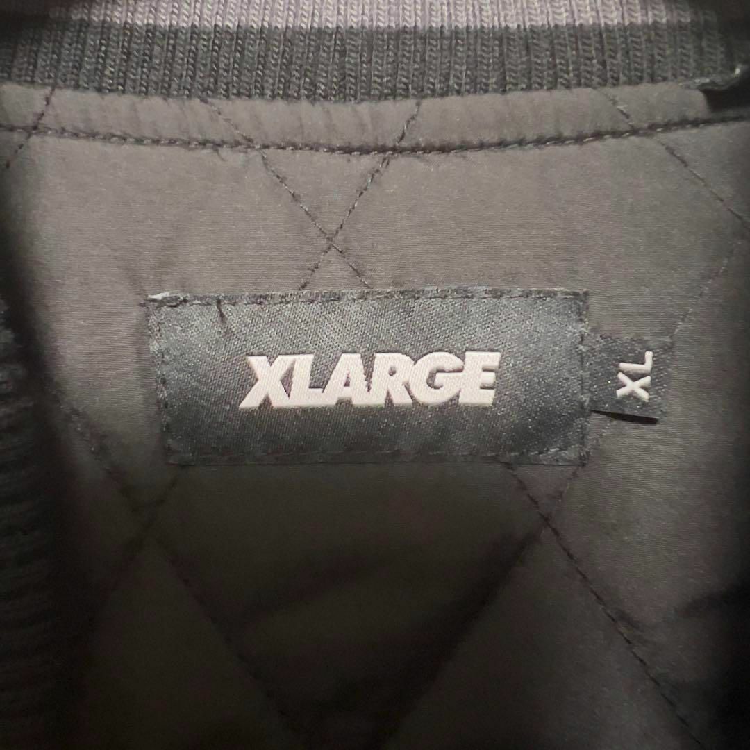 XLARGE(エクストララージ)の【超希少】エクストララージ バランサ パイルロゴスタジャン 限定コラボ品 XL メンズのジャケット/アウター(スタジャン)の商品写真