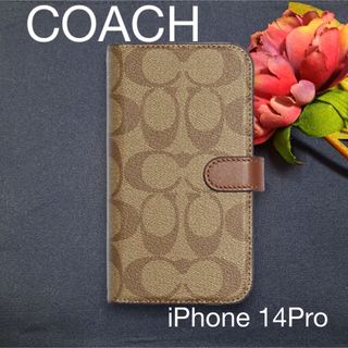 コーチ(COACH)のコーチ　iPhone 14Pro対応ケース(iPhoneケース)