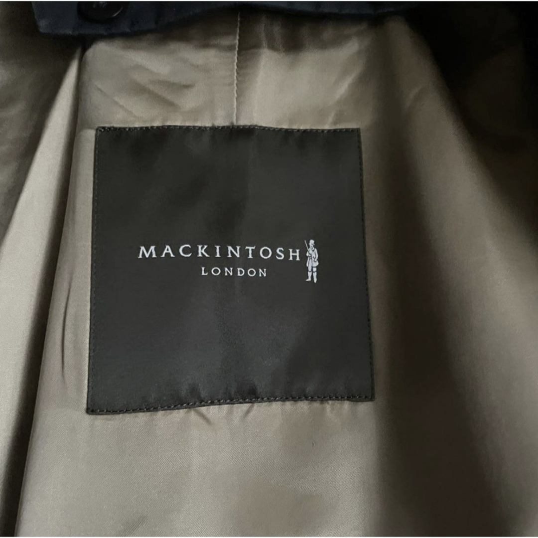 MACKINTOSH(マッキントッシュ)のMACKINTOSH 裏地チェック ウールライナー付 コットン コート L位 メンズのジャケット/アウター(トレンチコート)の商品写真