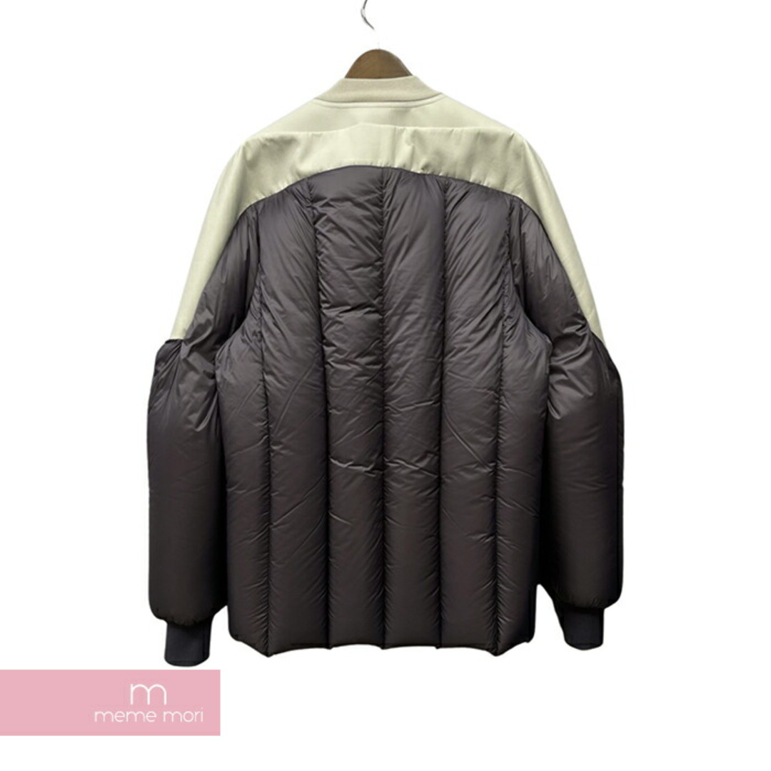 Rick Owens 2021AW Geth Bomber Jacket RR02A5702-MUNZD5 リックオウエンス ゲスボンバージャケット  パファージャケット ブルゾン ホワイト×パープル サイズ48 【240103】【中古-A】【me04】