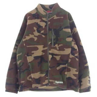 シュプリーム(Supreme)のSupreme シュプリーム ジャケット 22AW Polartec Zip Jacket ポーラテック ジップ フリース ジャケット カーキ系 L【中古】(その他)