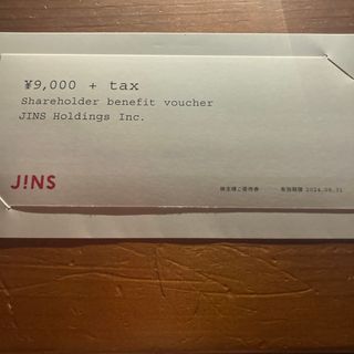 ジンズ(JINS)のJINS ジンズ 株主優待 1枚(ショッピング)