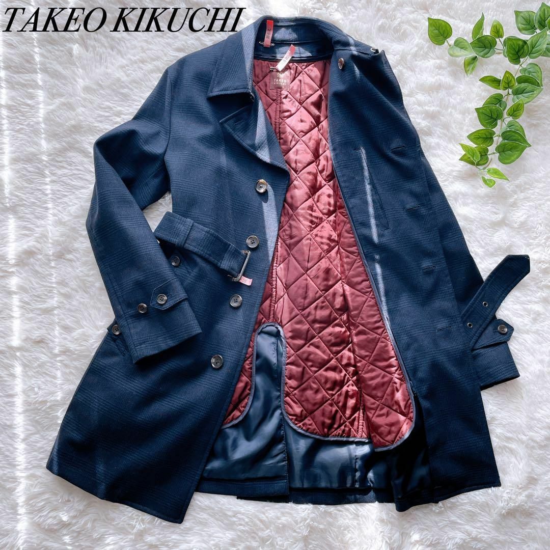 TAKEO KIKUCHI - 極美品✨タケオキクチ キルティング ライナー付き TAKEO KIKUCHI - 極美品✨タケオキクチ キルティング ライナー付き