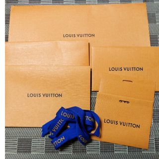 ルイヴィトン(LOUIS VUITTON)のLOUISVUITTON リボン1点 メッセージカード2点 領収書ケース3点(カード/レター/ラッピング)