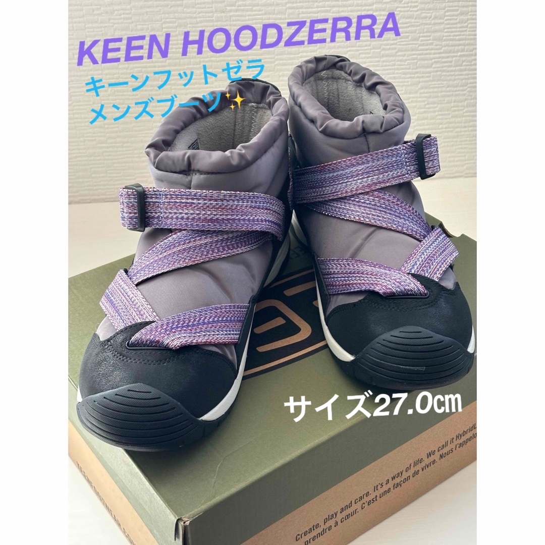 KEEN(キーン)のKEEN HOODZERRAキーンフットゼラ　メンズブーツ メンズの靴/シューズ(ブーツ)の商品写真