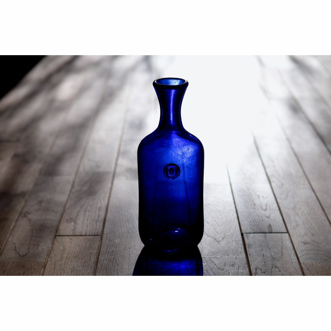 ARABIA(アラビア)のErik Hoglund エリックホグラン 花瓶 241bl エンタメ/ホビーの美術品/アンティーク(ガラス)の商品写真