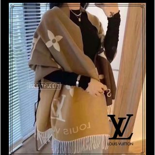 LOUIS VUITTON - 未使用 ルイヴィトン マフラー ・レイキャビック グラディエント  M73675